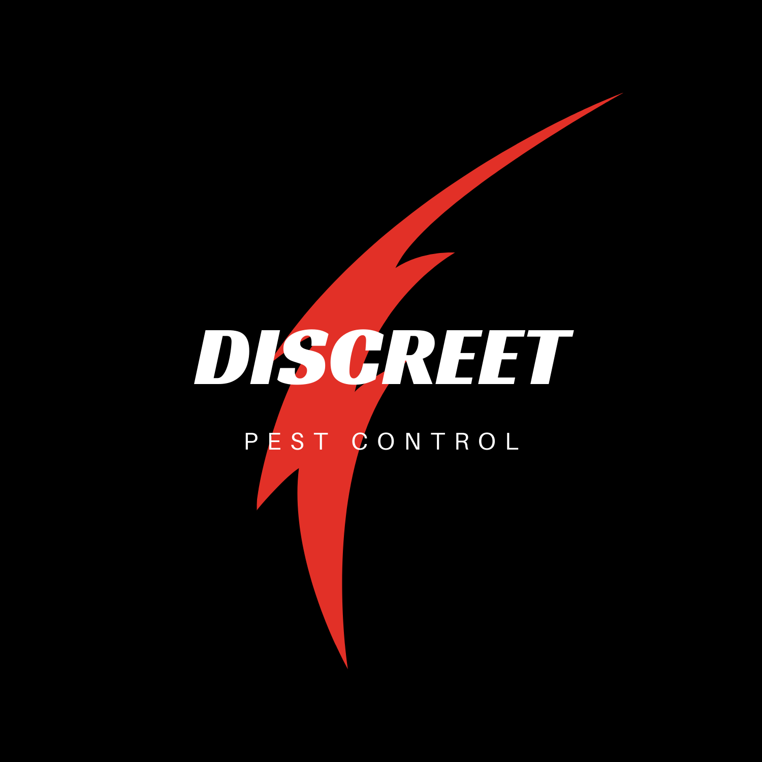 discreet pest control logo