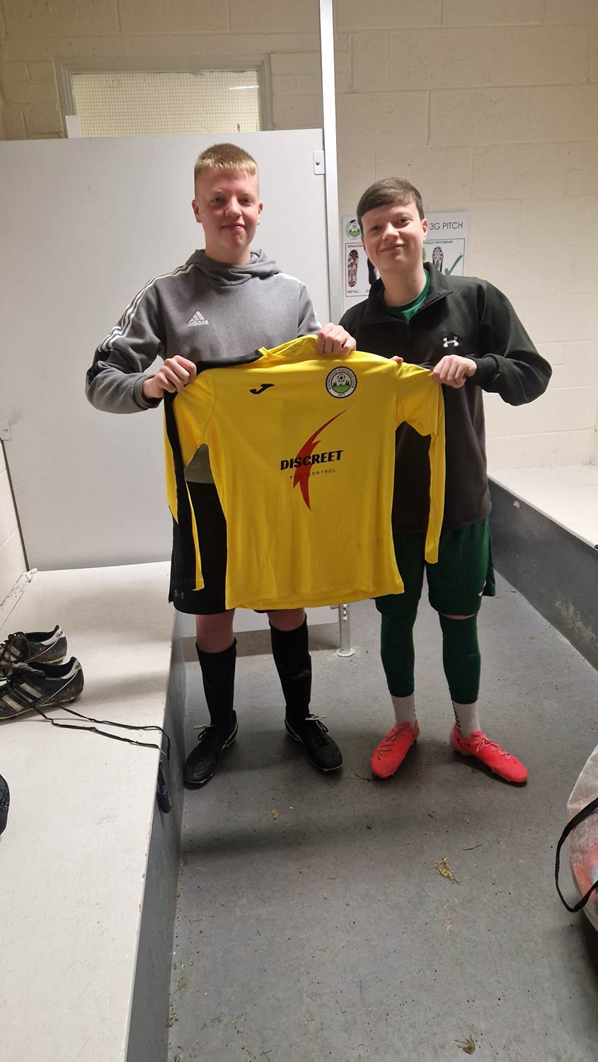 Discreet Pest Control Sponsors Rathcoole FC U16s